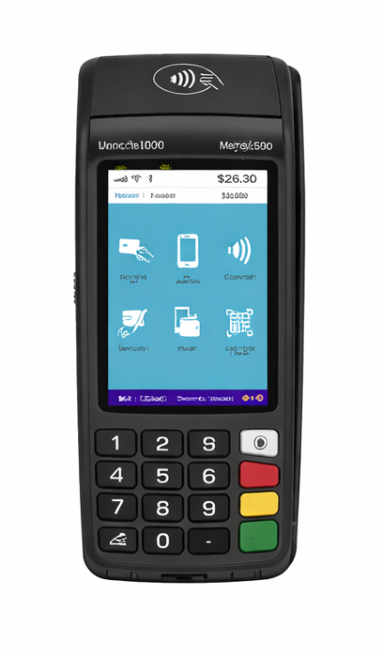 Nuvei countertop terminal desk 5000