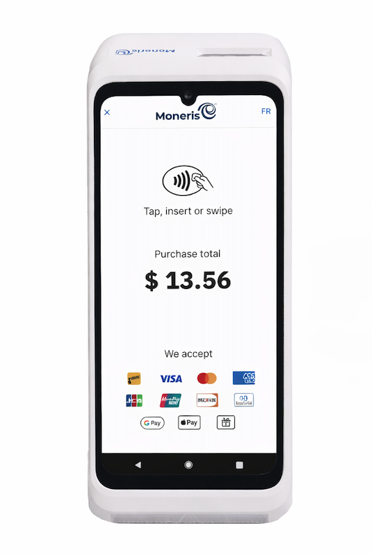 Moneris Go portable payment terminal